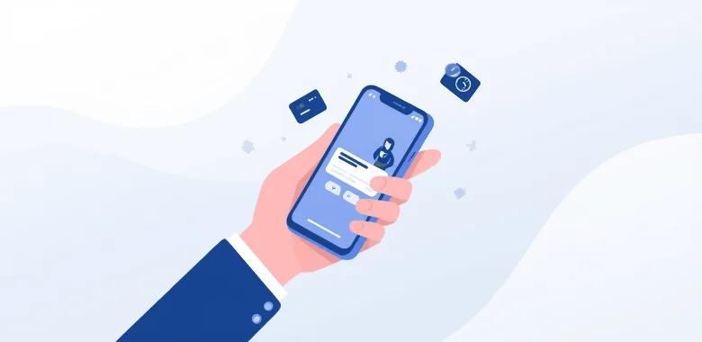 파킹통장 CMA계좌 스마트폰 비대면 개설 방법 안내 일러스트