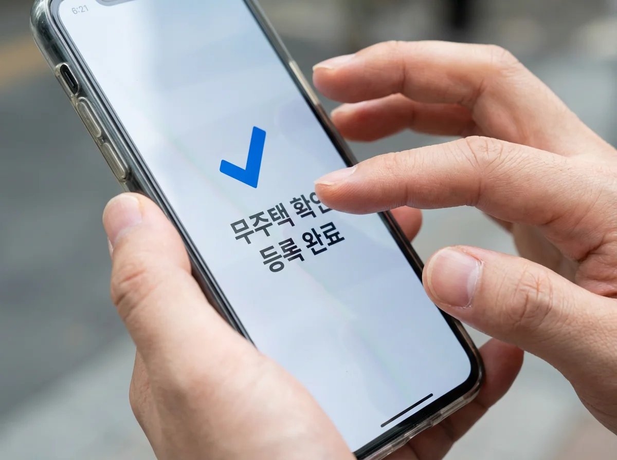 2026년 부동산 연말정산 주택청약종합저축 무주택 확인 등록