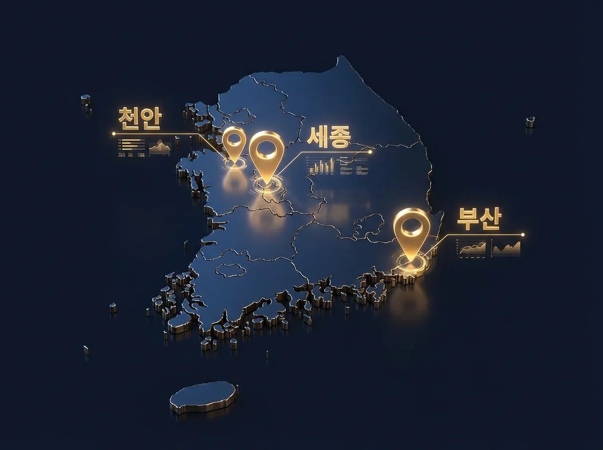 2026 지방 미분양 주택 수 제외 투자 유망 지역 지도